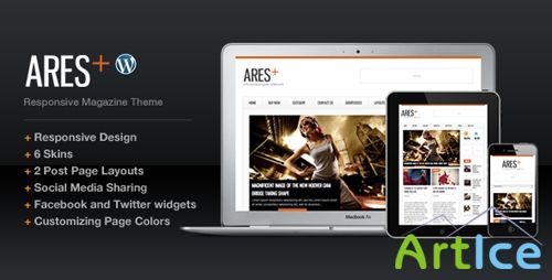 ThemeForest - Ares v1.6 - Blog Magazine Newspaper Template