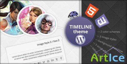 ThemeForest - Timeline v1.1 - WordPress Theme