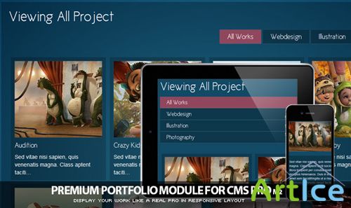 CodeCanyon - Portfolio Module for CMS pro! v1.1