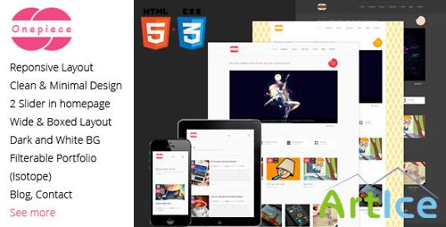 ThemeForest - One Piece - Responsive html5 Business Template