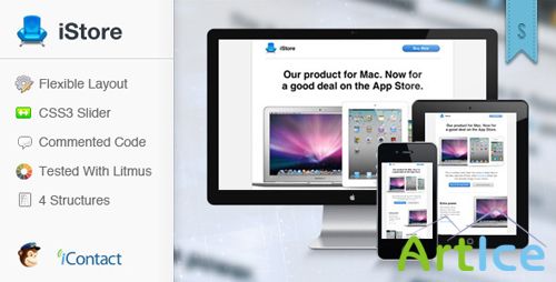 ThemeForest - iStore - Webshop Newsletter