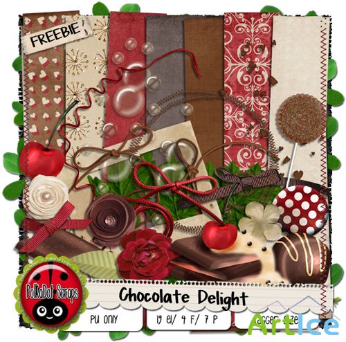 Scrap Set - Chocolate Delight