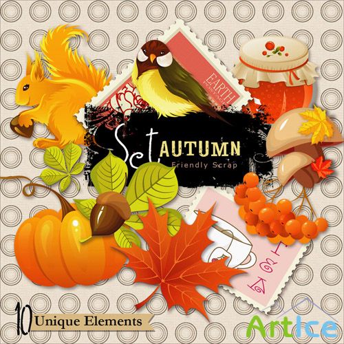 Scrap-kit - Autumn PNG Images