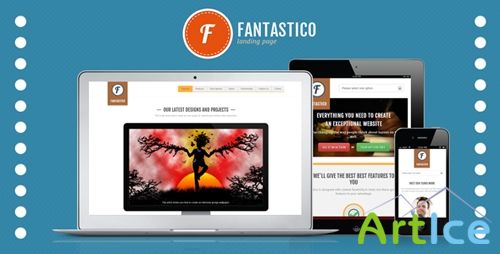 ThemeForest - Fantastico - Landing Page