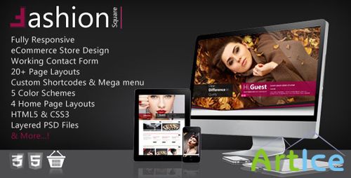 ThemeForest - Fashion Shop - Responsive Ecommerce HTML5 Theme