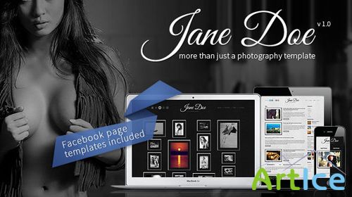 Mojo-Themes - Jane Doe - Photography Responsive HTML5 Template