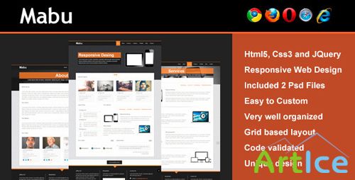 ThemeForest - Mabu - HTML5, CSS3 Responsive Theme