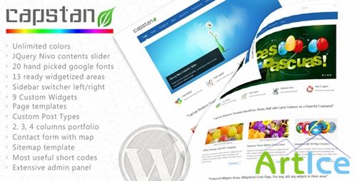 ThemeForest - Capstan v1.3.1 Business Premium