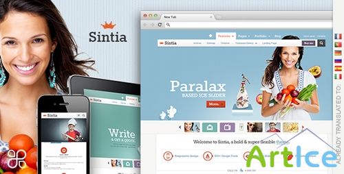 ThemeForest - Sintia v2.0 - Responsive for Business Portfolio