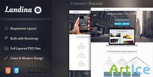 ThemeForest - Landina - Responsive Landing Page