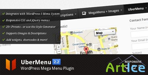 CodeCanyon - UberMenu v2.2.2.0 - WordPress Mega Menu Plugin