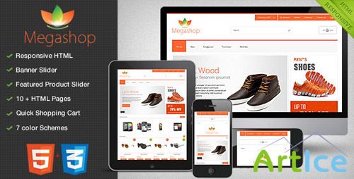 ThemeForest - MEGASHOP HTML VERSION