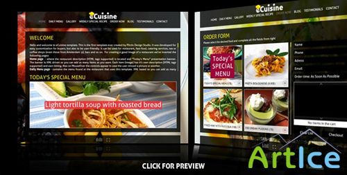 ActiveDen - eCuisine Template