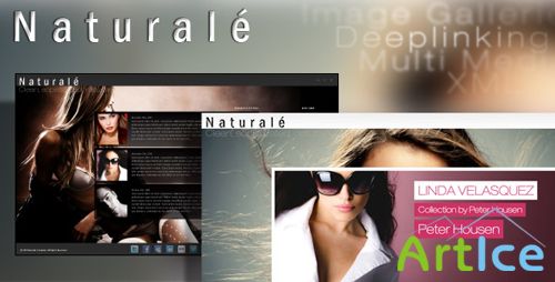 ActiveDen - Naturale XML Deeplinking Template Black