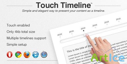 CodeCanyon - Touch Timeline