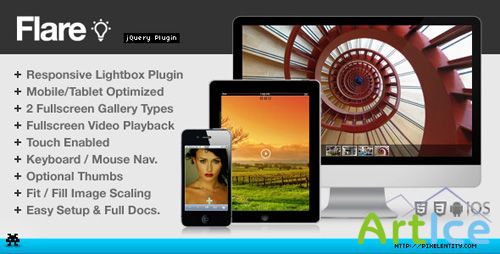 CodeCanyon - Flare Responsive Mobile-Optimized Lightbox Plugin