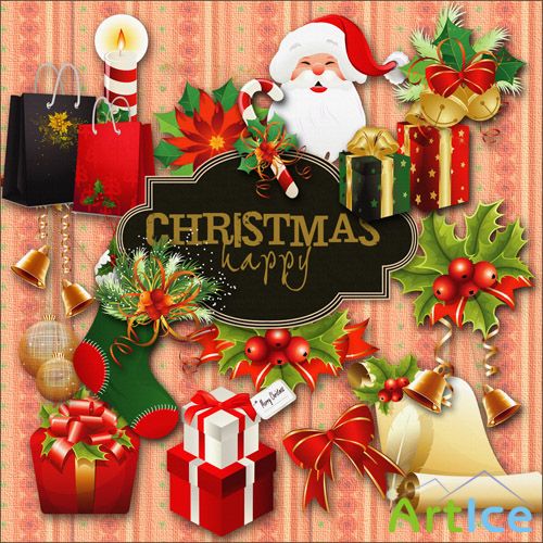 Scrap-kit - Christmas Happy