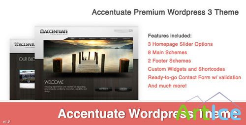 ThemeForest - Accentuate v1.2 - Premium Wordpress 3 Theme