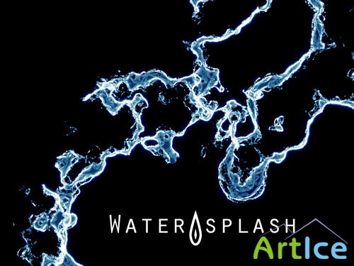 Water Splash Photoshop Brushes