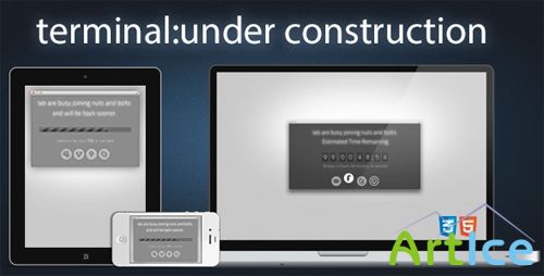 ThemeForest - Terminal - Under Construction Page