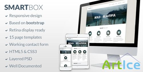 ThemeForest - SmartBox - Responsive Boostrap Business Theme