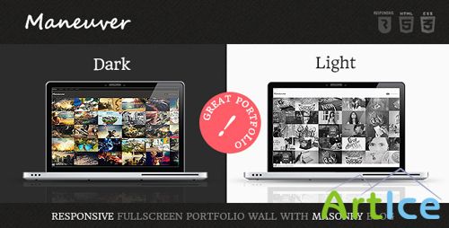 ThemeForest - Maneuver - Adaptive Portfolio HTML5 Template