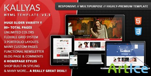 ThemeForest - KALLYAS v1.1 - Responsive Multipurpose Template (Full)