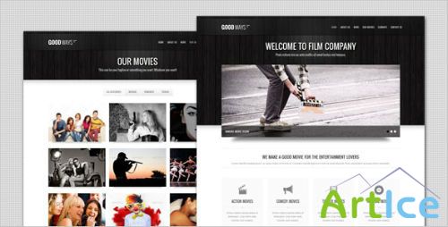 ThemeForest - Goodways - Entertainment and Film HTML Template