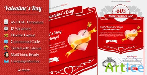 ThemeForest - Valentines Day - Email Templates