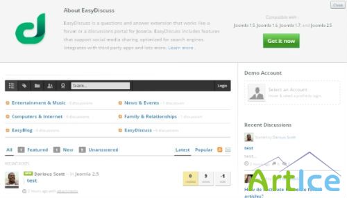 EasyDiscuss v3.0.7865 for Joomla 2.5 & 3.0