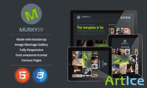 ThemeForest - Murky09 - Portfolio and Photography Theme