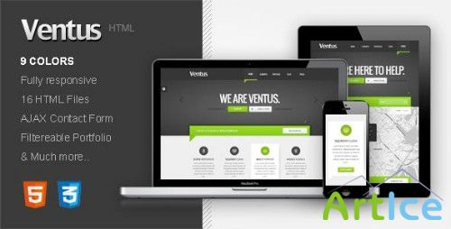 ThemeForest - Ventus - Responsive HTML Template