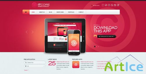 ThemeForest - ItCore Site Template