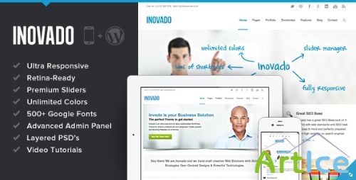 ThemeForest - Inovado v1.04 - Retina Responsive Multi-Purpose Theme