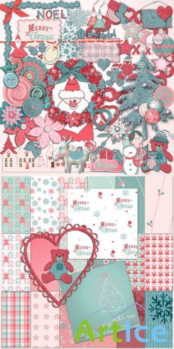 Scrap Set - Creativ Sweet Santa