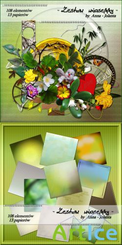 Spring Scrap Set