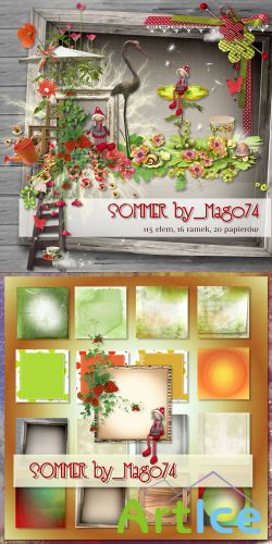 Scrap Set - Sommer