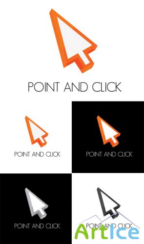 Point and Clich Logo Vector Template REUPLOAD