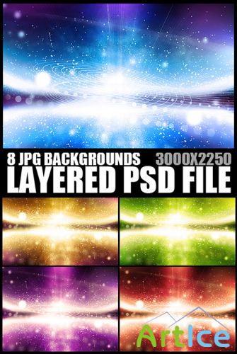 PSD Source - Light Background - Heavenly