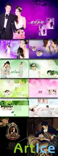 PhotoTemplates - Wedding Collection Vol.12 (77519)