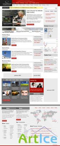 RocketTheme - RT Syndicate v1.6.6 Template for Joomla 2.5