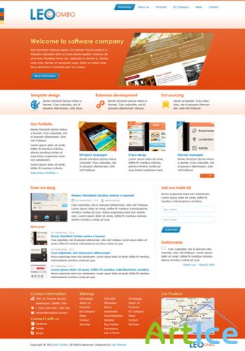LeoTheme - Leo Combo Template For Joomla 2.5