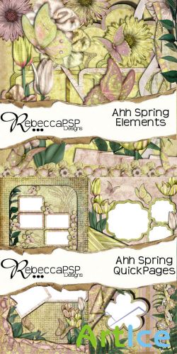 Scrap Set - Ahh Spring PNG Files