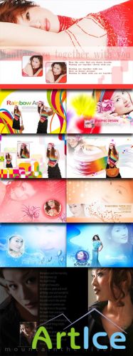 PhotoTemplates - Beautiful Girl vol.17 (77526)