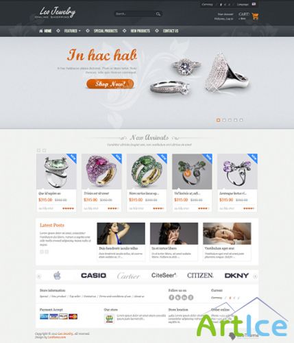 LeoTheme - Leo Jewelry Template For Joomla 2.5