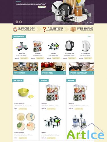 LeoTheme - Leo Kitchen Template For Joomla 2.5