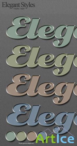 Elegant Photoshop Styles