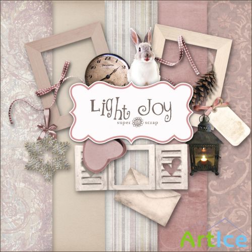 Scrap Set - Light Joy PNG and JPG Files