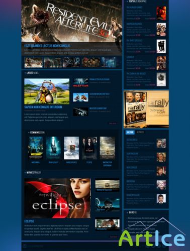 LeoTheme - Leo Movie Express Template For Joomla 2.5