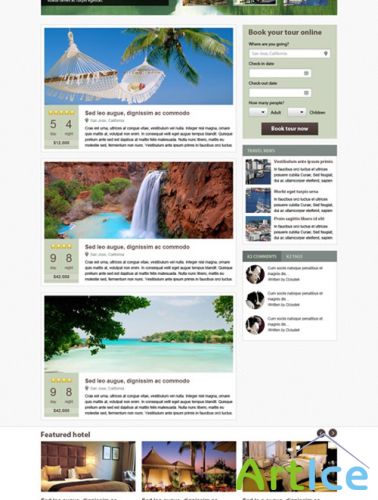 LeoTheme - Leo Travel Template For Joomla 2.5